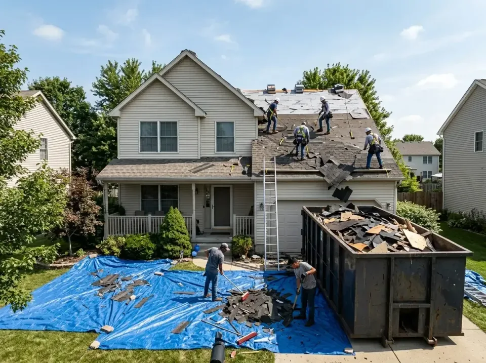 roof-replacement-debris-remova-004 — frequently asked questions, Cheapest Dumpster Rentals in Tega Cay, SC